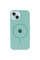 Силіконовий чохол Silicone Case Full Protective (AA) with MagSafe для Apple iPhone 15 (6.1) - Бірюзовий / Light Turquoise - фото
