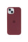 Силіконовий чохол Silicone Case Full Protective (AA) with MagSafe для Apple iPhone 15 (6.1) - Бордовий / Plum - фото