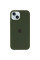 Силіконовий чохол Silicone Case Full Protective (AA) with MagSafe для Apple iPhone 15 (6.1) - Зелений / Cyprus Green - фото