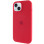 Силіконовий чохол Silicone Case Full Protective (AA) with MagSafe для Apple iPhone 15 (6.1) - Червоний / Deep Red