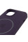 Силіконовий чохол Silicone Case Full Protective (AA) with MagSafe для Apple iPhone 15 (6.1) - Фіолетовий / Elderberry - фото