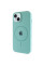 Силіконовий чохол Silicone Case Full Protective (AA) with MagSafe для Apple iPhone 15 Plus (6.7) - Бірюзовий / Marine Green - фото