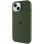 Силіконовий чохол Silicone Case Full Protective (AA) with MagSafe для Apple iPhone 15 Plus (6.7) - Зелений / Cyprus Green