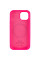Силіконовий чохол Silicone Case Full Protective (AA) with MagSafe для Apple iPhone 15 Plus (6.7) - Рожевий / Barbie pink - фото