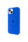 Силіконовий чохол Silicone Case Full Protective (AA) with MagSafe для Apple iPhone 15 Plus (6.7) - Синій / Capri Blue - фото