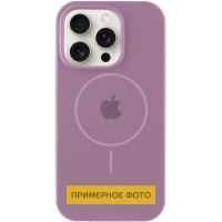 Силіконовий чохол Silicone Case Full Protective (AA) with MagSafe для Apple iPhone 16 Plus (6.7) - Ліловий / Lilac Pride