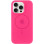 Силіконовий чохол Silicone Case Full Protective (AA) with MagSafe для Apple iPhone 16 Pro Max (6.9) - Рожевий / Barbie pink