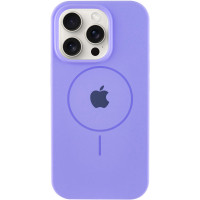 Силіконовий чохол Silicone Case Full Protective (AA) with MagSafe для Apple iPhone 16 Pro Max (6.9) - Бузковий / Lilac