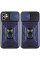 Чехол Ummi Camshield Serge Ring для Apple iPhone 11 (6.1) - Синий / Navy - фото