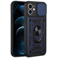 Чехол Ummi Camshield Serge Ring для Apple iPhone 11 (6.1) - Синий / Navy