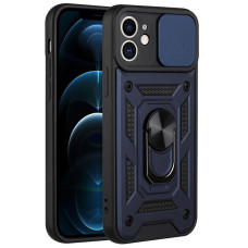 Чехол Ummi Camshield Serge Ring для Apple iPhone 11 (6.1) - Синий / Navy