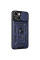 Чехол Ummi Camshield Serge Ring для Apple iPhone 13 (6.1) - Синий / Navy - фото