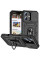 Чехол Ummi Camshield Serge Ring для Apple iPhone 16 (6.1) - Черный / Black - фото