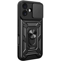 Чехол Ummi Camshield Serge Ring для Apple iPhone 17 (6.3) - Черный / Black