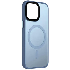 Чехол Ummi Colorful with MagSafe для Apple iPhone 12 Pro / 12 (6.1) - Голубой / Sierra Blue