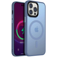 Чохол Ummi Colorful with MagSafe для Apple iPhone 12 Pro Max (6.7) - Блакитний / Sierra Blue