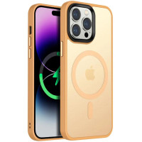 Чохол Ummi Colorful with MagSafe для Apple iPhone 12 Pro Max (6.7) - Персиковий / Orange