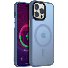 Чехол Ummi Colorful with MagSafe для Apple iPhone 13 Pro (6.1) - Голубой / Sierra Blue