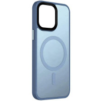 Чохол Ummi Colorful with MagSafe для Apple iPhone 13 / 14 (6.1) - Блакитний / Sierra Blue