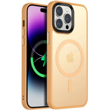 Чохол Ummi Colorful with MagSafe для Apple iPhone 14 Pro (6.1) - Персиковий / Orange