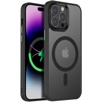 Чохол Ummi Colorful with MagSafe для Apple iPhone 14 Pro (6.1) - Чорний / Black