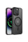 Чехол Ummi Colorful with MagSafe для Apple iPhone 14 Pro (6.1) - Черный / Black - фото