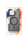 Чехол Ummi Colorful with MagSafe для Apple iPhone 14 (6.1) - Черный / Black - фото