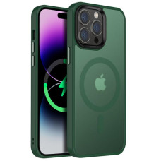 Чехол Ummi Colorful with MagSafe для Apple iPhone 15 Pro Max (6.7) - Зеленый / Dark Green
