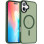 Чехол Ummi Colorful with MagSafe для Apple iPhone 16 (6.1) - Зеленый / Dark Green