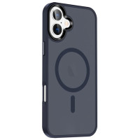 Чехол Ummi Colorful with MagSafe для Apple iPhone 16 (6.1) - Синий / Navy Blue