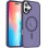 Чехол Ummi Colorful with MagSafe для Apple iPhone 16 (6.1) - Темно-фиолетовый / Dark Purple