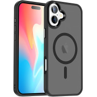 Чехол Ummi Colorful with MagSafe для Apple iPhone 16 (6.1) - Черный / Black