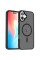Чехол Ummi Colorful with MagSafe для Apple iPhone 16 (6.1) - Черный / Black - фото