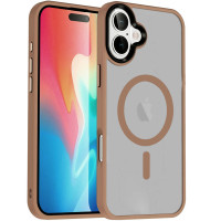 Чехол Ummi Colorful with MagSafe для Apple iPhone 16 (6.1) - Золотой / Gold