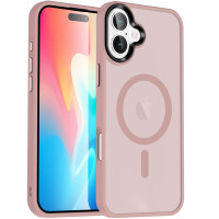 Чохол Ummi Colorful with MagSafe для Apple iPhone 16 (6.1) - Рожевий / Pink