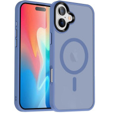 Чехол Ummi Colorful with MagSafe для Apple iPhone 16 Plus (6.7) - Голубой / Sierra Blue