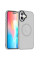 Чохол Ummi Colorful with MagSafe для Apple iPhone 16 Plus (6.7) - Сірий / Grey - фото
