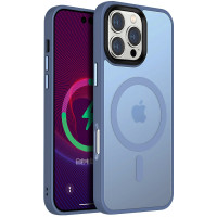 Чохол Ummi Colorful with MagSafe для Apple iPhone 16 Pro Max (6.9) - Блакитний / Sierra Blue