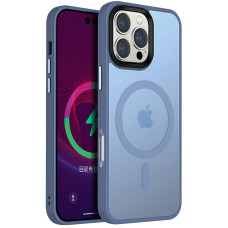 Чехол Ummi Colorful with MagSafe для Apple iPhone 16 Pro Max (6.9) - Голубой / Sierra Blue