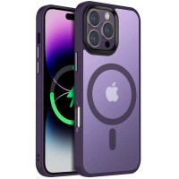 Чохол Ummi Colorful with MagSafe для Apple iPhone 16 Pro Max (6.9) - Темно-фіолетовий / Dark Purple