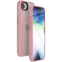Чохол Ummi Colorful with MagSafe для Apple iPhone 16e / 17e (6.1) - Рожевий / Pink