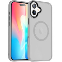 Чохол Ummi Colorful with MagSafe для Apple iPhone 17 (6.3) - Сірий / Grey