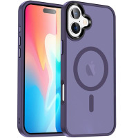 Чехол Ummi Colorful with MagSafe для Apple iPhone 17 (6.3) - Темно-фиолетовый / Dark Purple