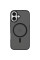 Чехол Ummi Colorful with MagSafe для Apple iPhone 17 (6.3) - Черный / Black - фото