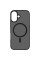 Чехол Ummi Colorful with MagSafe для Apple iPhone 17 (6.3) - Черный / Black - фото