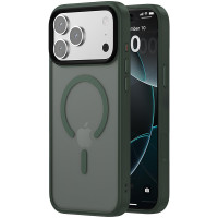 Чехол Ummi Colorful with MagSafe для Apple iPhone 17 Pro Max (6.9) - Зеленый / Dark Green