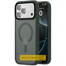 Чехол Ummi Colorful with MagSafe для Apple iPhone 17 Air (6.5) - Зеленый / Dark Green