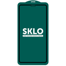 Захисне скло SKLO 5D (тех.пак) для Apple iPhone 12 Pro / 12 (6.1) - Чорний