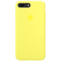 Силіконовий чохол Silicone Case Full Protective (AA) для Apple iPhone 7 plus / 8 plus (5.5) - Жовтий / Yellow