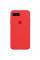 Силиконовый чехол Silicone Case Full Protective (AA) для Apple iPhone 7 plus / 8 plus (5.5) - Красный / Red - фото